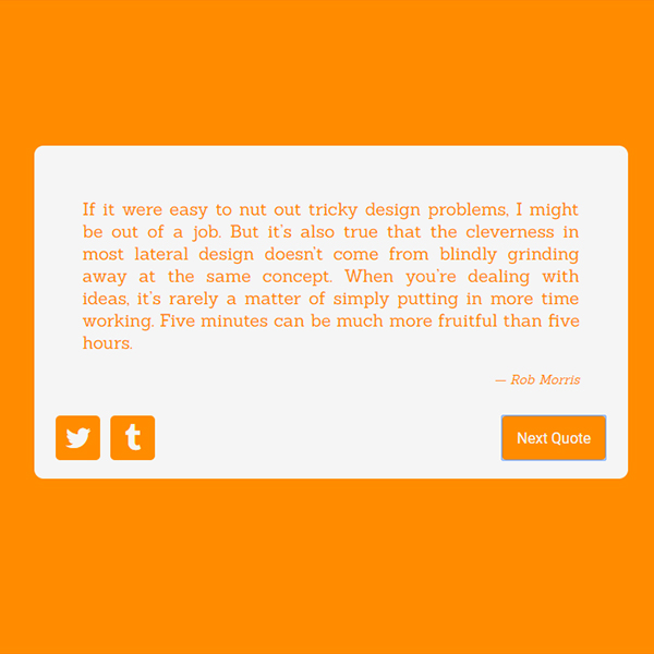 Icon for Design Quote Generator