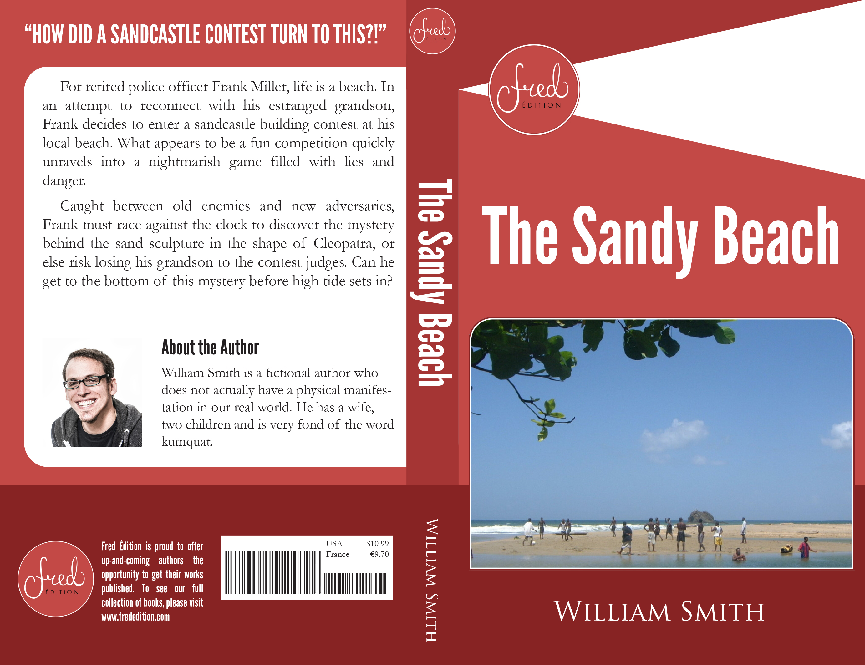 Book cover proposal, red