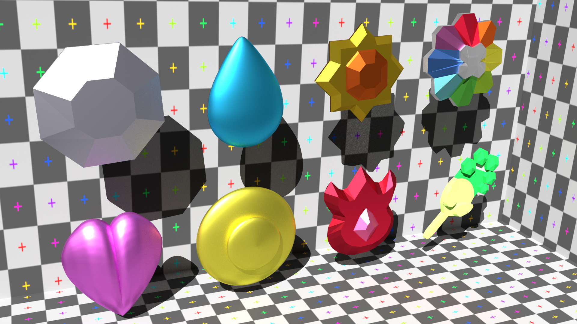 First eight gym badges